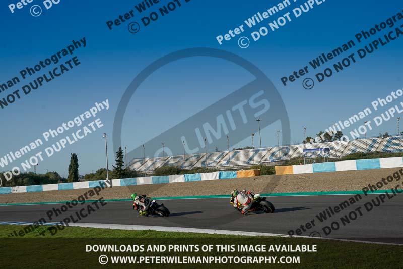 25 to 27th november 2017;Jerez;event digital images;motorbikes;no limits;peter wileman photography;trackday;trackday digital images